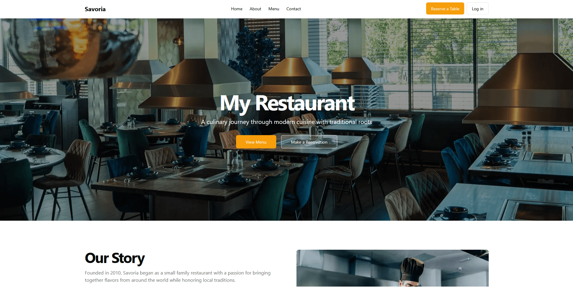 Restaurant Management System - Project by Enrique Boven